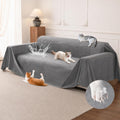 Copridivano impermeabile antigraffio per animali colore grigio 340 x 180